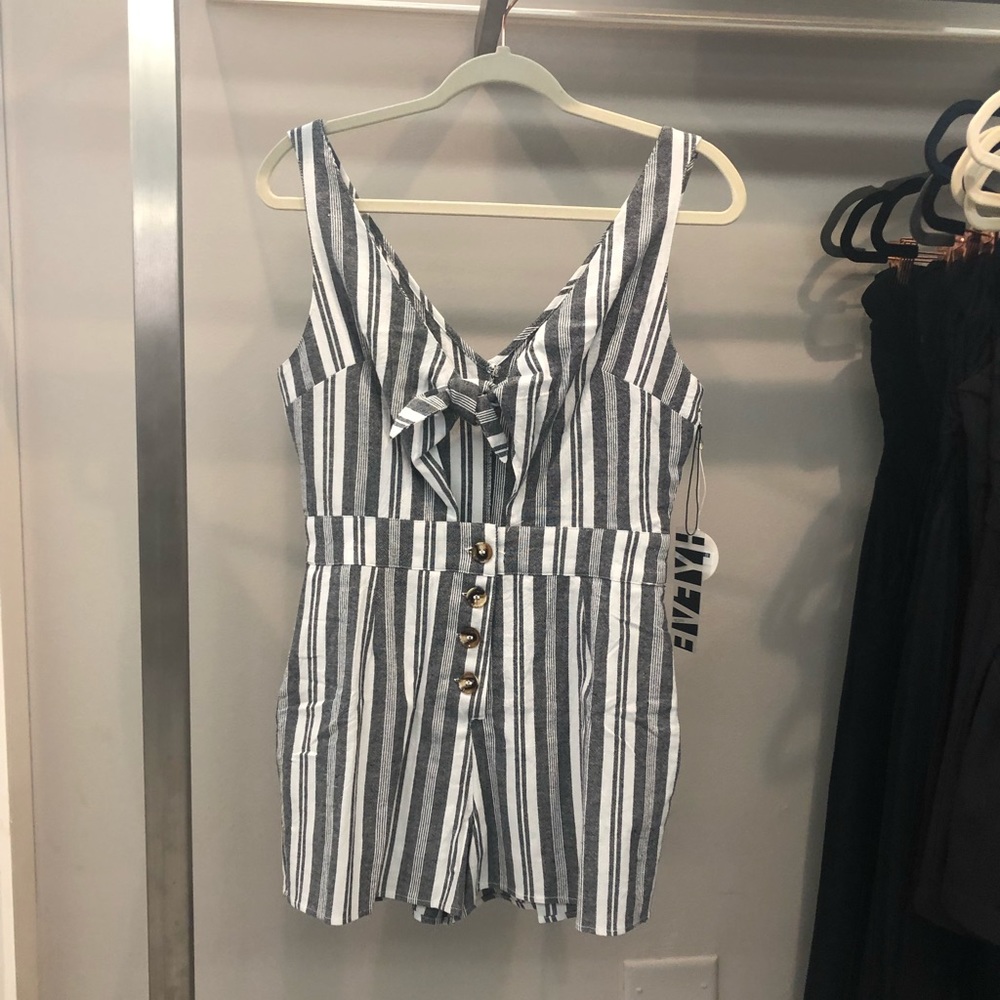 Striped Romper